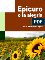 López. Epicuro o La Obstinación en La Felicidad