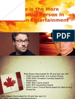 Who Is The More Influential Person in Canadian