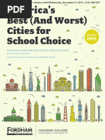 America's Best and Worst Cities for School Choice