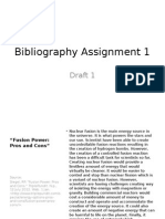 Bibliography Assignment 1