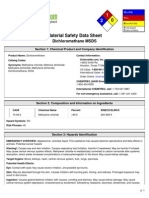 Dichloromethane MSDS