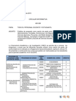 Especializacion Unad Opcion de Grado - Circular Viaci 400-029 - 2015