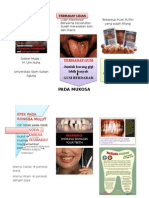 Leaflet Pengaruh Merokok Terhadap Gigi Mulut