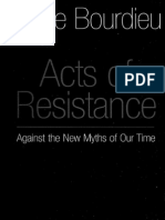 Bourdieu - Acts of Resistance