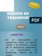 Medios de Transporte Histología. 