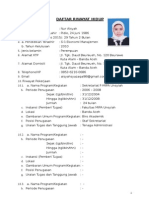 1 Format CV Pendamping Desa & TA Nur Aisyah