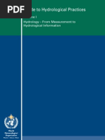 WMO - Guide - 168 - Vol - I - En-Guide To Hydrological Practices PDF