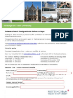 International Postgraduate Scholarships: How To Apply