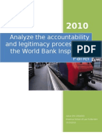 Worldbank Inspection and General Administrative Law