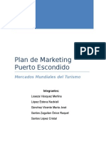 Plan de Marketing Puerto Escondido Entrega Segundo Parcial