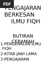 Pengajaran Berkesan Ilmu Fiqh