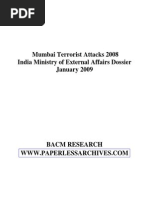 Mumbai Terror Attacks Dossier