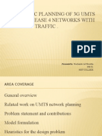 Automatic Planning of 3G UMTS All-IP Release 4 Presentation