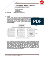 Struktur Organisasi Proyek Konstruksi