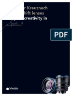 Put Your Creativity in - !: Schneider Kreuznach PC-Tilt / Shift Lenses