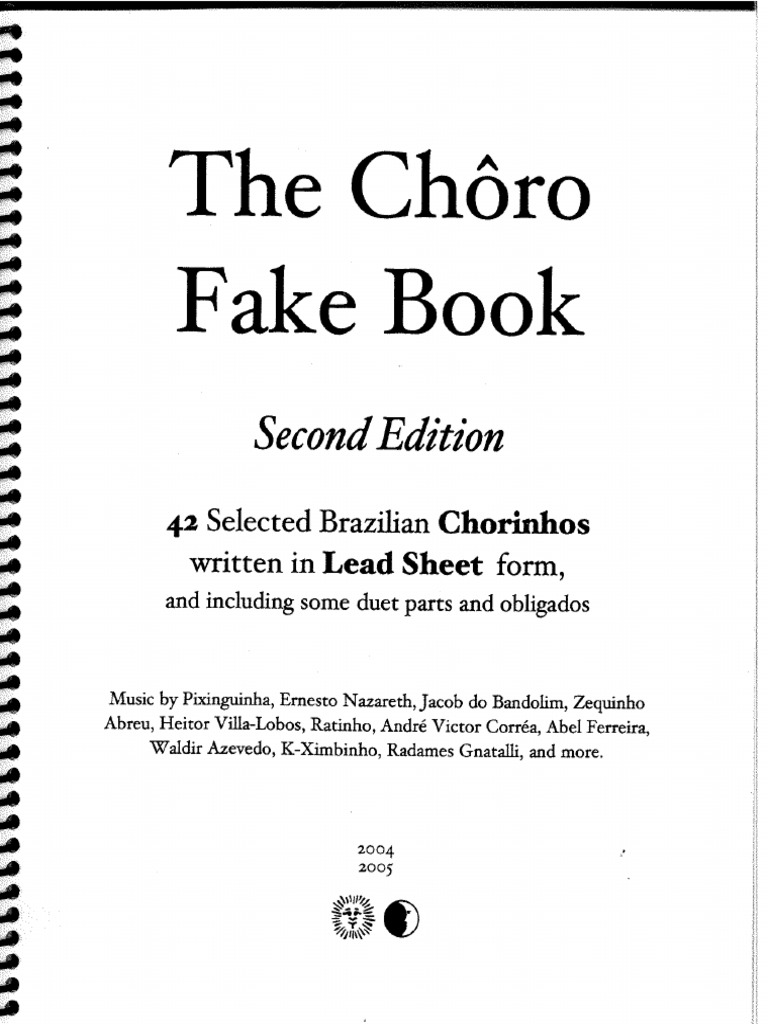 Choro Fakebook | PDF