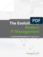 The Evolution of Modern It Management