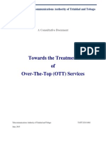 Towards the Treatment of Over the Top Services