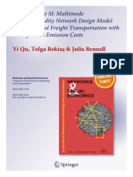 Sustainability SI-Multimode Multicommodity Network Intermodal Transportation With Emission Costs