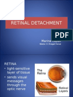 Retinal Detachment: Marina Capak