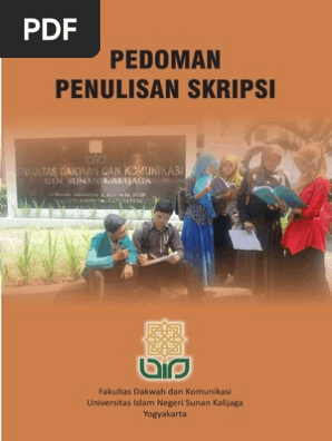 Buku Pedoman Penulisan Skrips Fakultas Dakwah Komunikasi Uin Suka Jogja Yog Pdf