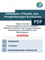 Kebijakan, Filosofi, Dan Pengembangan Kurikulum