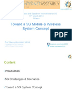 Toward A 5G Mobile & Wireless System Concept