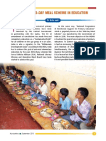 Role of Mid-Day Meal Scheme
