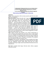 Terjemahan Jurnal (Efek Ukuran Spreader Terhadap Kegagalan KebocoranMikro Yang Diisi Dengan Teknik Kompaksi Lateral Dingin (Cold Lateral Compaction (CLC) )