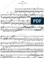 Milhaud - Suite, Op.8 (Piano)