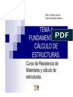 fundamentos de calculo de estructuras para ingenieria