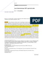 Empirical Evaluation of Microtremor HV Spectral Ratio