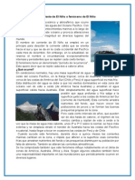 Corriente de El Niño o Fenómeno de El Niño