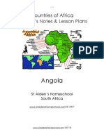 Angola: Countries of Africa Student's Notes & Lesson Plans