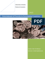 Determinants of Poverty in Developing Countries PDF