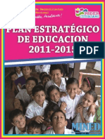 Plan Estratégico de Educación 2011_2015
