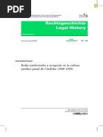Cesano, José.- Redes Intelectuales y Recepción en La Cultura Jurídico Penal de Córdova 1900-1950