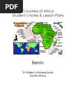 Download Countries of Africa Benin Mini Unit Study by Donnette Davis SN292810 doc pdf