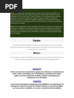 Misión y Visión