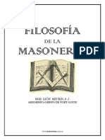 Filosofia de La Masonería