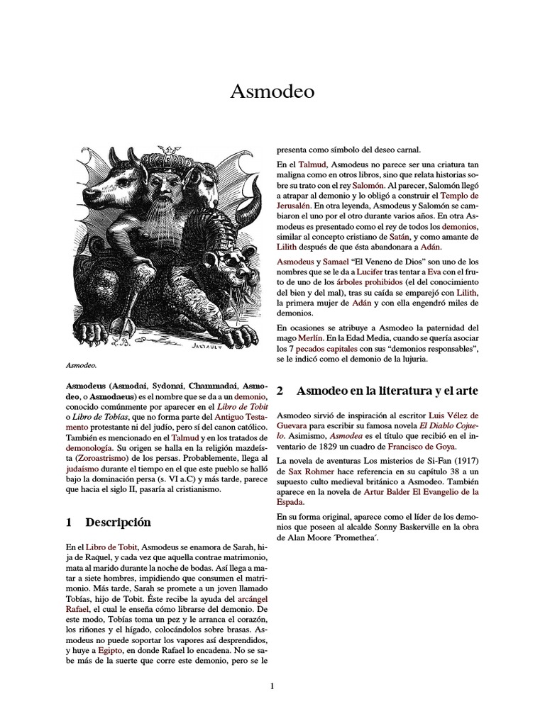 Asmodeo | PDF | Mitologia Europea | Folklore Cristiano, image size:768x1024