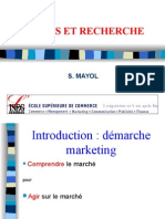 Etude Et Recherche Marketing