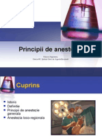 Curs 2 - Principii Anestezie