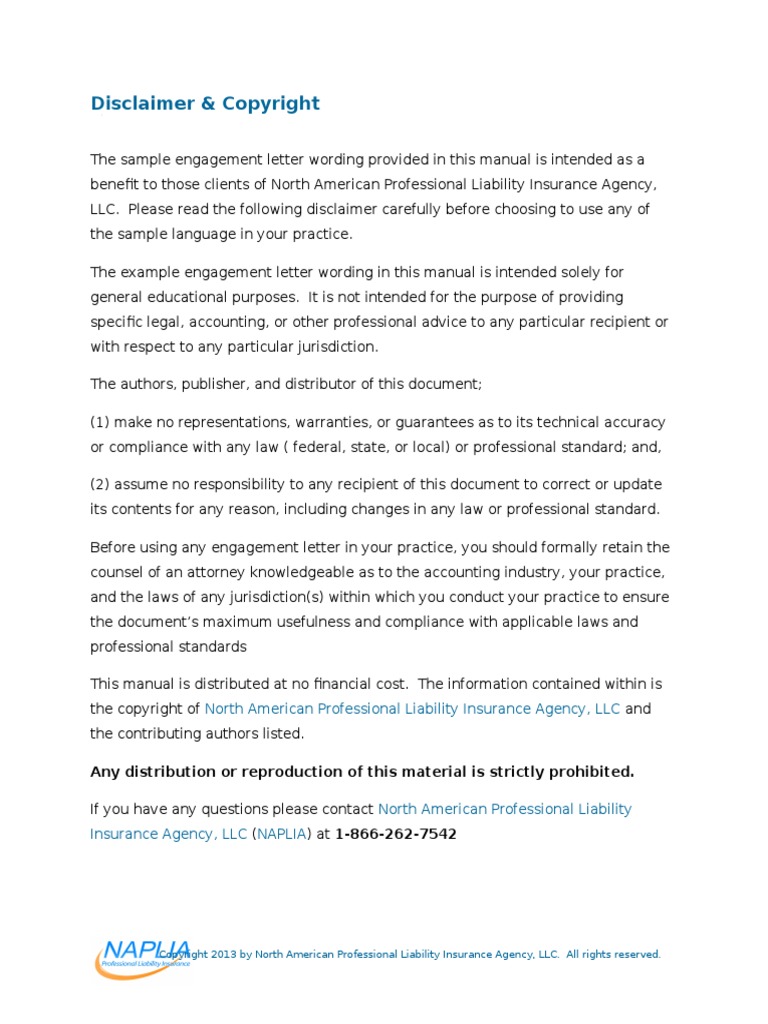 Example Comfort Letter Limited Liability Company Liability Insurance