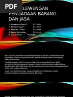 Download Penyelewengan Pengadaan Barang Dan Jasa by Achsana Miftahul Jannah SN292827864 doc pdf