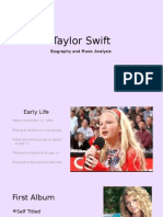 rachel kelsch final semester project- taylor swift