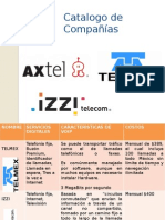 Catalogo de Compañías