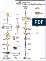 Ore Processing Flow Diagram: Olympic Dam