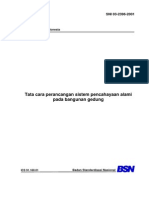 SNI N0 03-2396-2001 Tata Cara Perancangan Penerangan Alami Siang Hari Untuk Rumah Dan Gedung