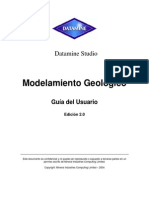 Datamine Manual de Modelamiento Geologico